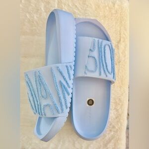 Women's Nike Air Jordan Nola Slides/ Comfort Sandals in Celestine Blue